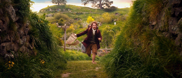 bilbo baggins from the hobbit going on an adventure